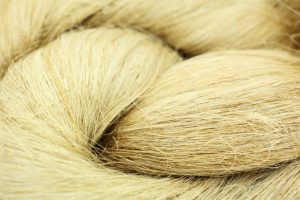 Macro photography. Natural fibre background.